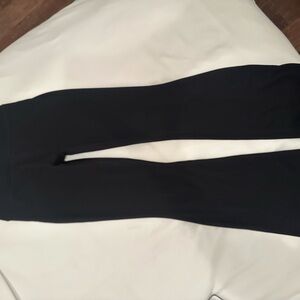 Set Active black flared leggings